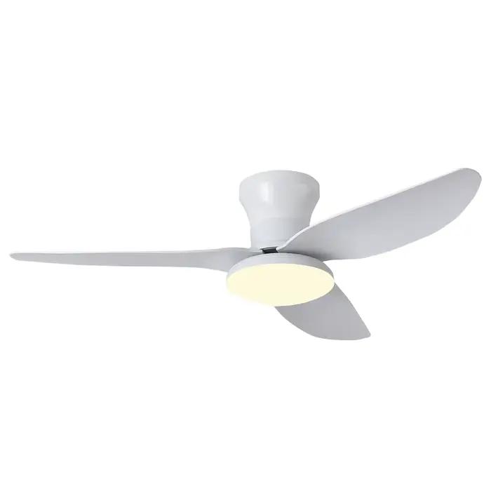 Lumière de ventilateur de chambre à coucher, plafonnier de ventilateur de plafond, plafond à énergie