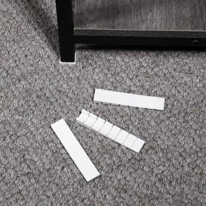 Abreuvoirs de table de meubles en plastique réglables, cales de compte-gouttes, joint de coussin de