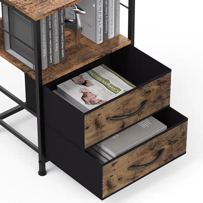 Table de chevet avec tissu, tables de nuit de proximité, table d'appoint de chambre à coucher, étagè