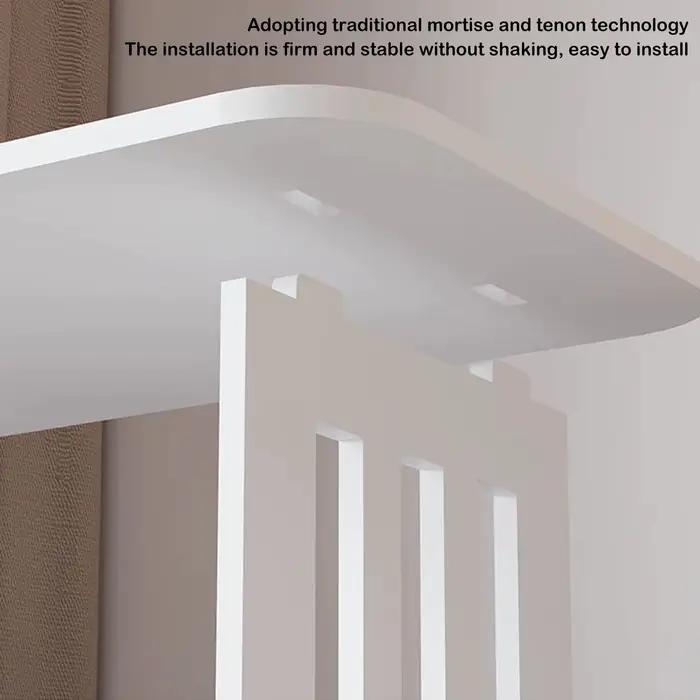 Table de chevet familiale couramment utilisée, armoire de rangement blanche de Style minimaliste mod
