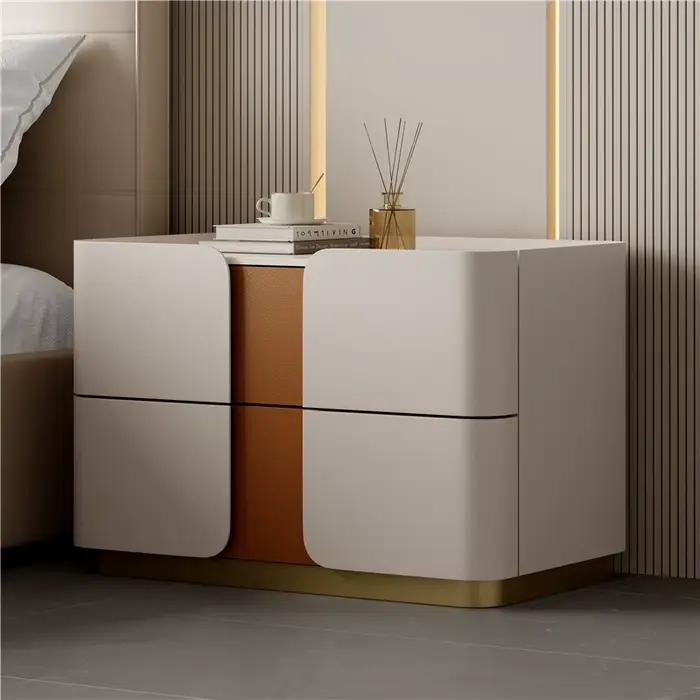 Avec tiroirs Tables De chevet modernes rangement Design Simple Premium Table De chevet esthétique Me