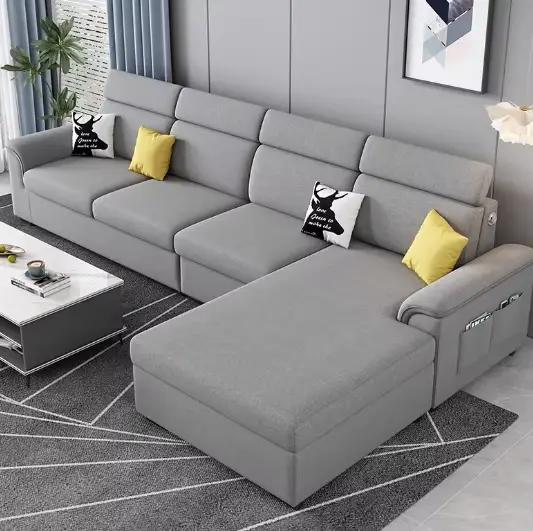 Lit-lit Queen canapé salon design moderne nordique canapé pliable sectionnel Articulos Para El Hogar