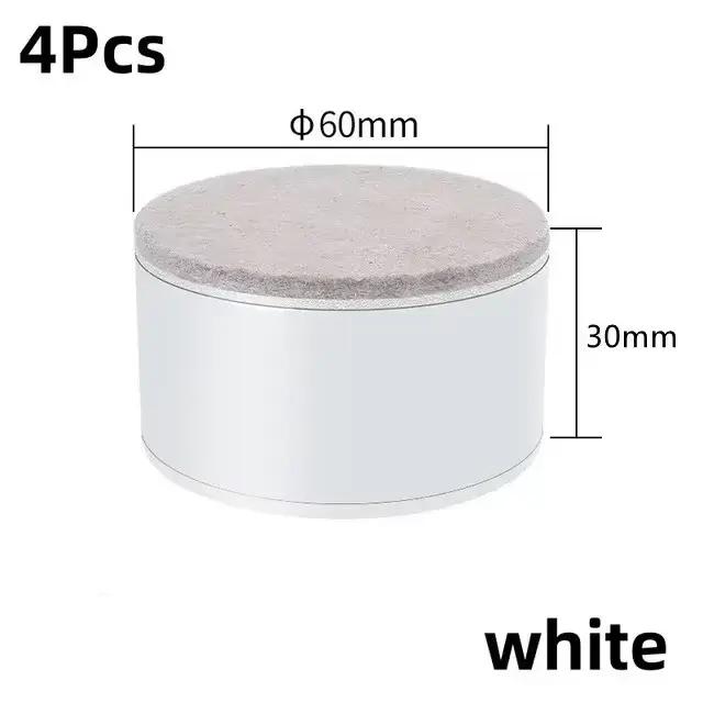 4 pièces meubles en métal pieds jambe lit rehausseurs coussinets de rehaussement carré Table ronde c