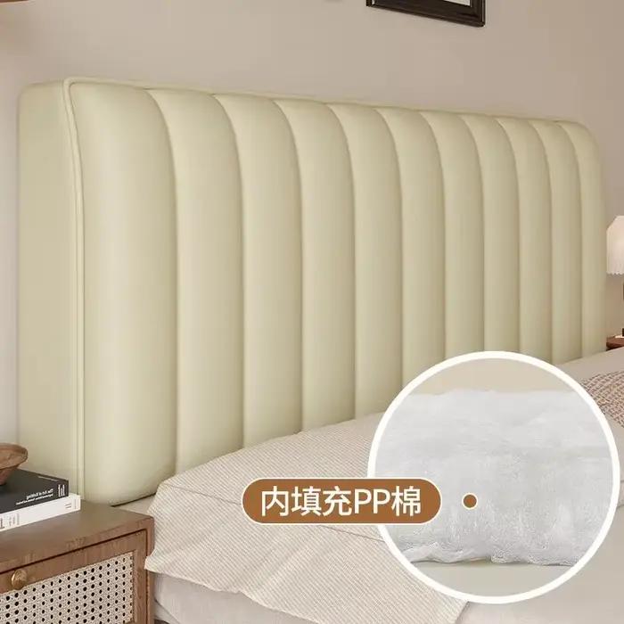 Housse de tête de lit épaisse en cuir, nouveau Style, sensation haut de gamme, confortable et Durabl