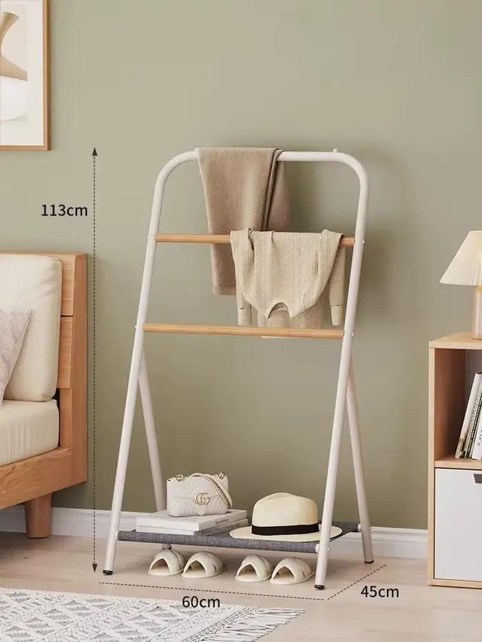 Cintre de chevet porte-manteau porte-vêtements sol chambre salon canapé côté suspendu vêtements mult