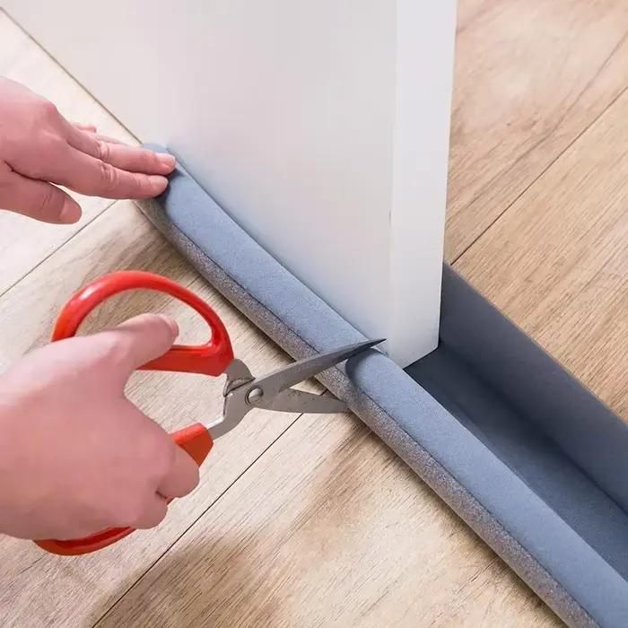 Bande d'étanchéité pour bas de porte, bouchon Flexible de réduction du bruit du vent, bloqueur d'éta