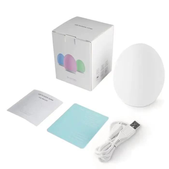 Lampe de chevet LED à intensité variable, lampe de pépinière aste, blanc chaud, lampe de nuit pour b