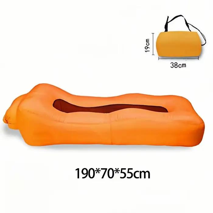Canapé gonflable d'extérieur, lit gonflable amphibie portable, matelas-coussin pour camping et festi