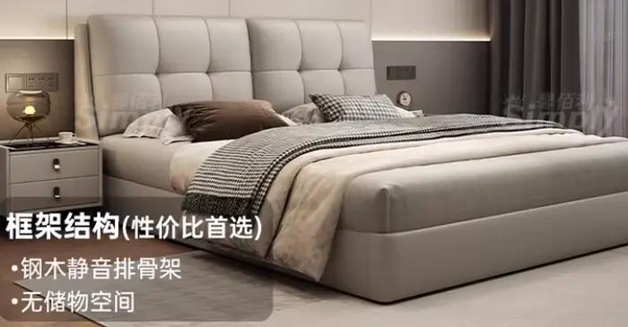 Reine rangement lit chambre King Size Double cadre moderne tête De lit luxe dormir Camas De dortoir