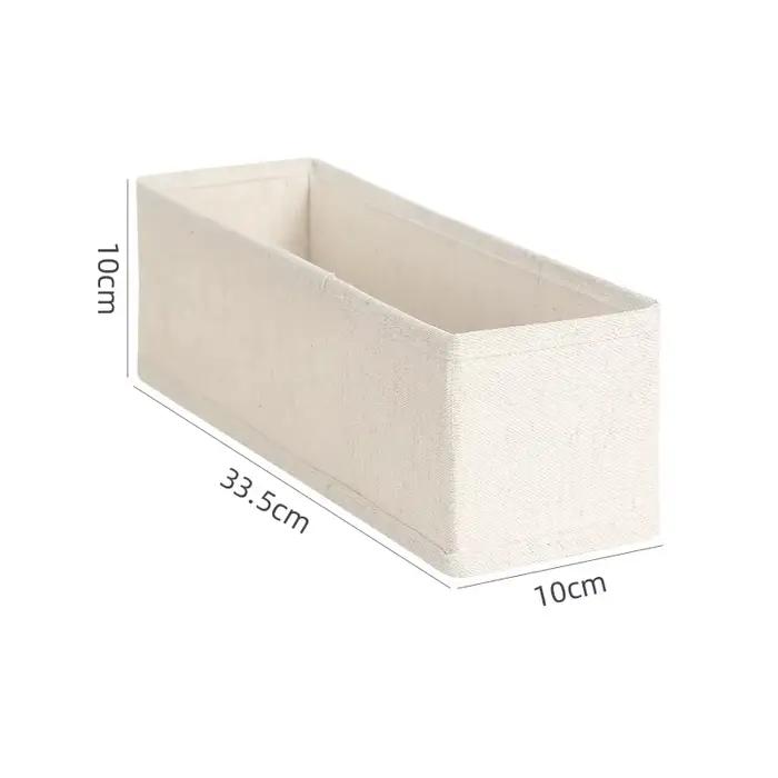Organiseurs de rangement pour tiroirs de placard, boîte de rangement pour vêtements, t-shirts, jeans