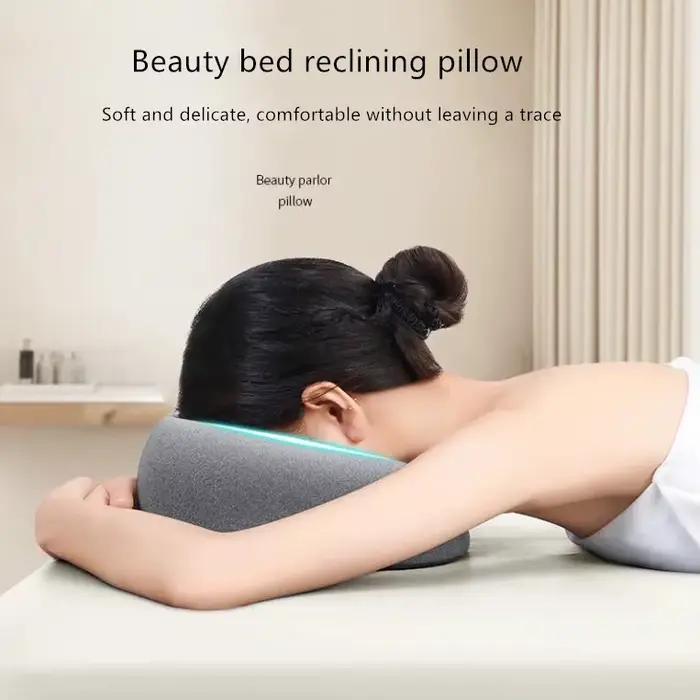 Oreiller ergonomique en mousse à mémoire de forme, respirant, repose-tête, Massage corporel, repose-