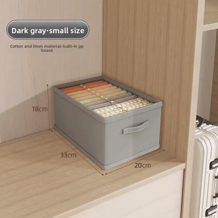 Armoire vêtements chaussettes artefact compartiment boîte organisateur vêtements organisateur pantal