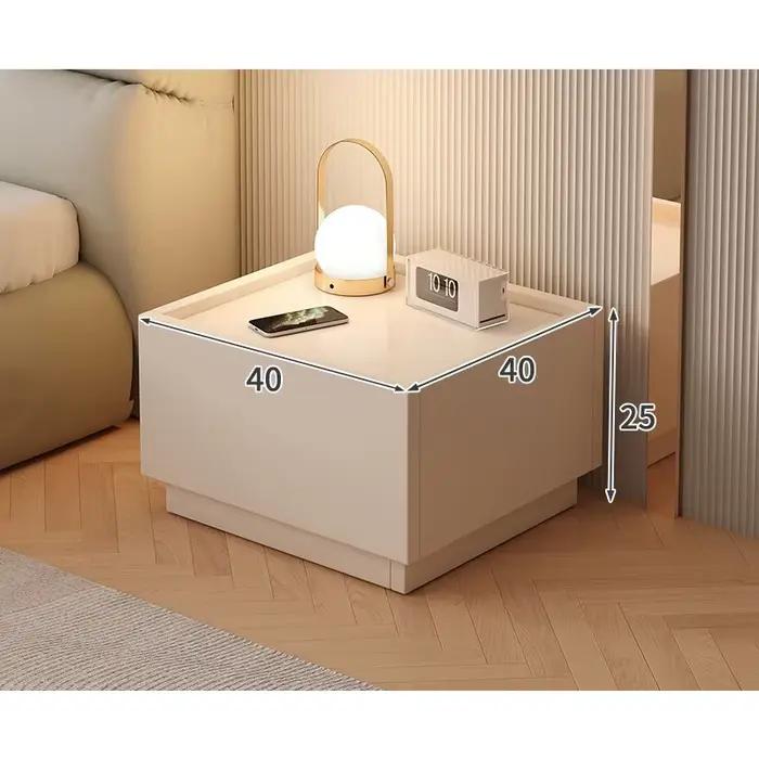 Table de chevet minimaliste italienne pour la maison, meuble de rangement modulable, style tendance,