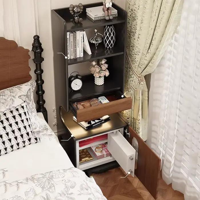 Organisateur moderne Table de chevet chambre Mobile café Librero armoires rangement luxe Table de ch
