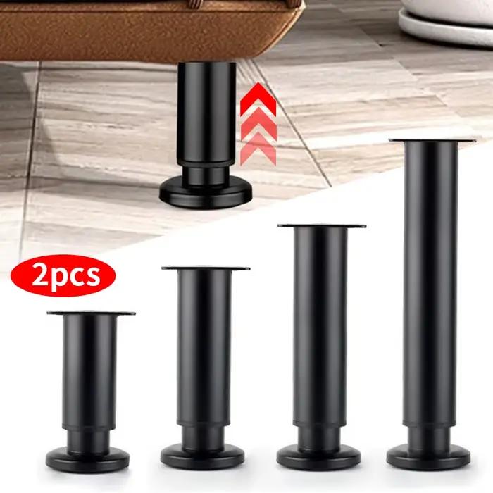 Pieds de meubles à support réglables 2 pièces, pieds de table télescopiques, cadre de support inféri
