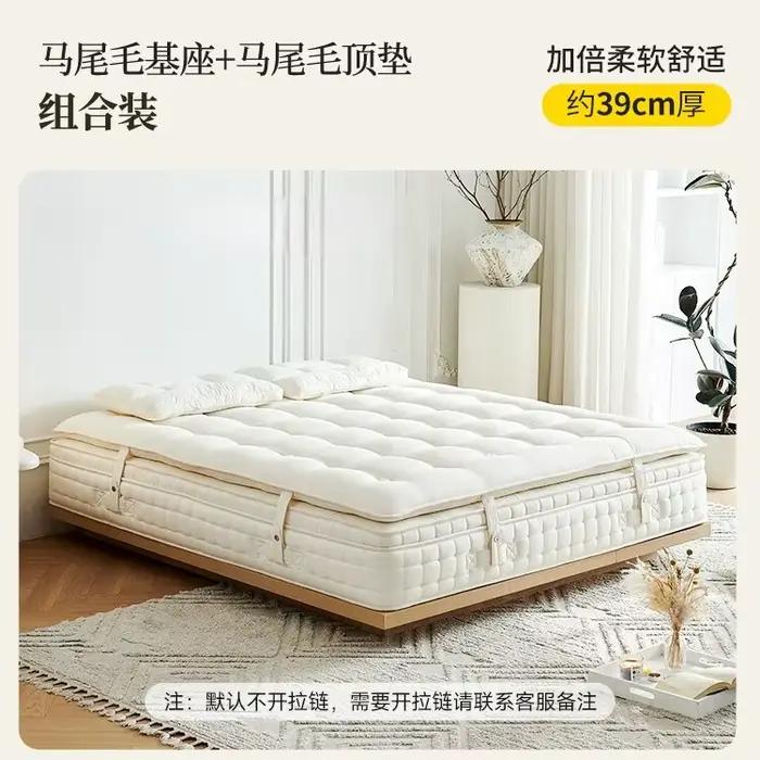 Matelas de couchage pleine grandeur pour adultes, matelas individuels pour chambre à coucher, matela