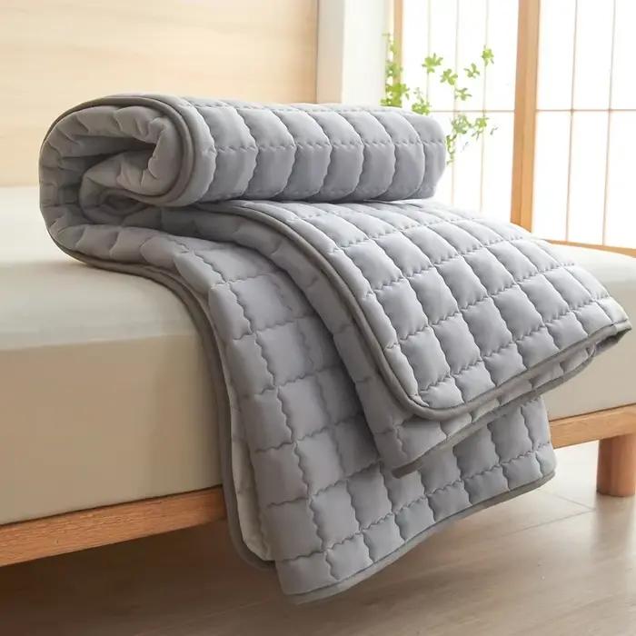 Matelas imperméables 100%, ultra-fin et pliable, en coton, pour chambre à coucher, Tatami, hôtel, si
