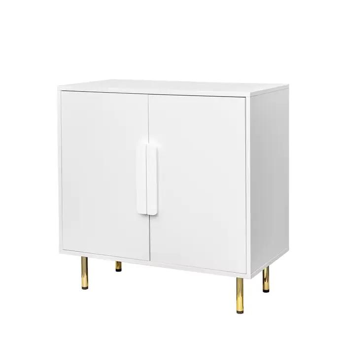 Armoire de rangement moderne avec poignée, buffet, armoires de rangement, 2 portes, salon, salle à m