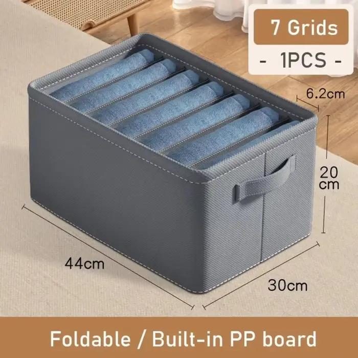 Organisateur de vêtements : Boîte de rangement pour pantalons, jeans, sous-vêtements, soutiens-gorge