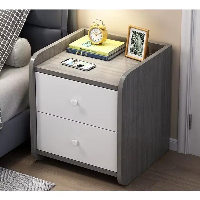 Table de chevet moderne simple style minimaliste, petit casier de rangement, table de chevet pour ch