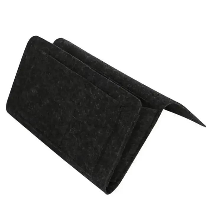 Organisateur de poche de chevet en feutre, pochette latérale de lit, organisateur de lit, poche susp