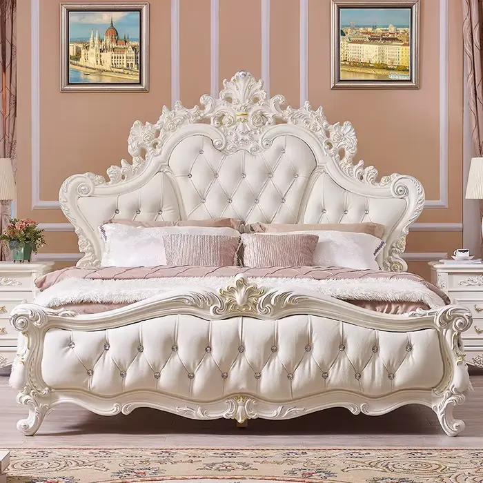 Support de lit moderne de luxe, tête de lit esthétique pour chambre principale 1,8 m, mobilier de ma