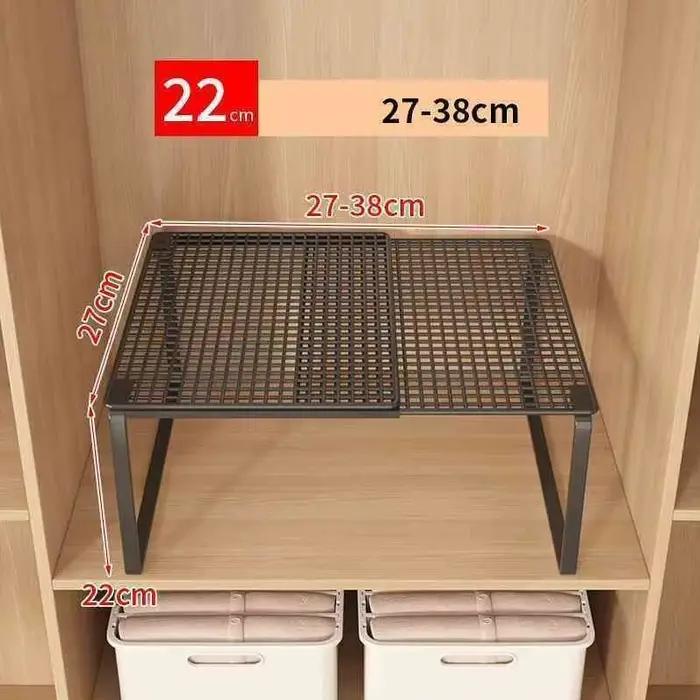 Étagère de placard télescopique empilable, séparateur de penderie rétractable et extensible, organis