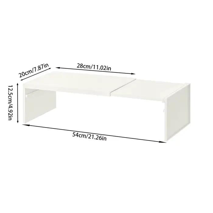 Étagère de rangement extensible et empilable pour armoire, accessoires de rangement de cuisine robus