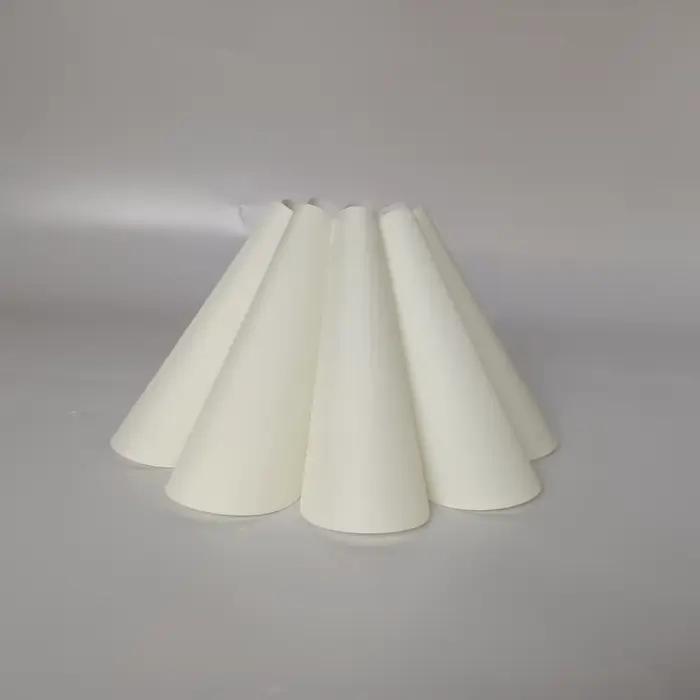 Abat-jour de lampe de bureau, abat-jour de tête de lit de chambre à coucher, lampe à pétales de fleu