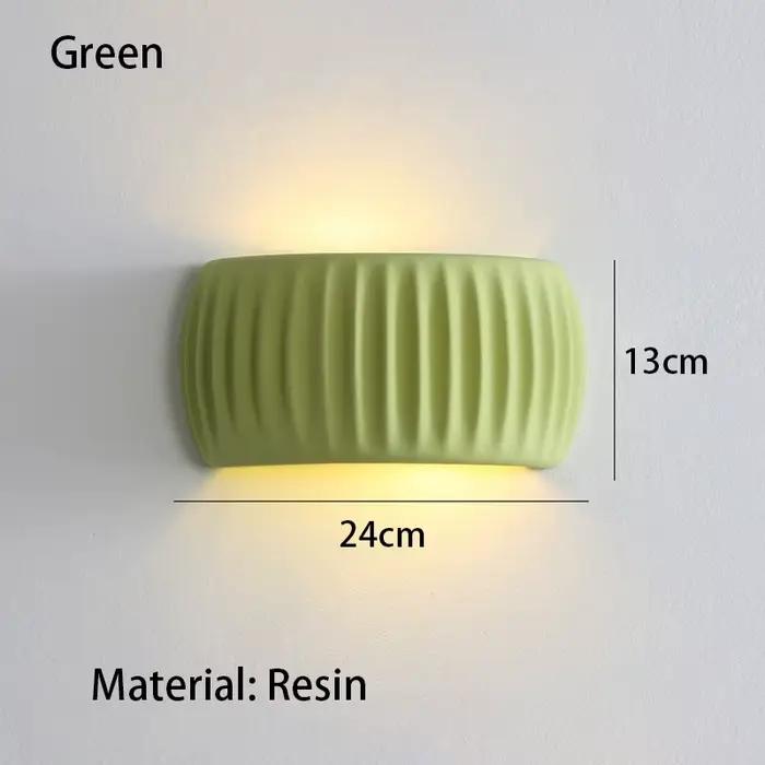 Applique murale européenne en résine pour chambre à coucher, lampe de chevet française, lampe de cou
