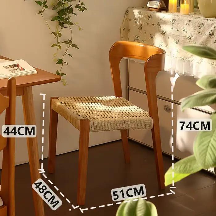 Chaises de salle à manger minimalistes Accent, élégantes, nordiques, modernes, pour adultes, pour sa