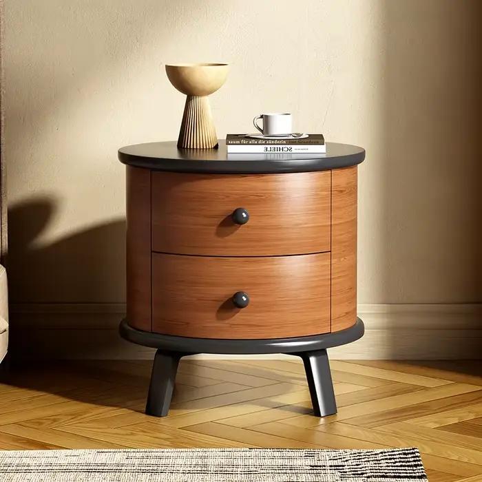 Table De chevet Premium du milieu du siècle, rangement De luxe, tiroir classique, Design, meubles De