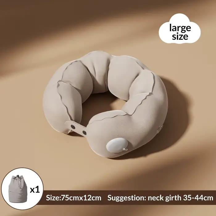 Oreiller nuage en forme de U pour un rangement facile des oreillers de cou de chaise de bureau, orei