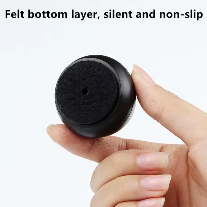 Protecteurs de sol pour pieds de chaise en Silicone noir, 16 pièces, avec tabouret de Bar enveloppé,