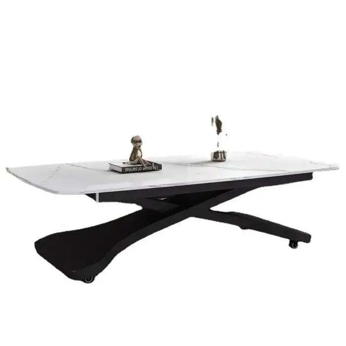 Table basse à usage touristique, table à manger domestique, levage mobile, moderne, simple, petit ap