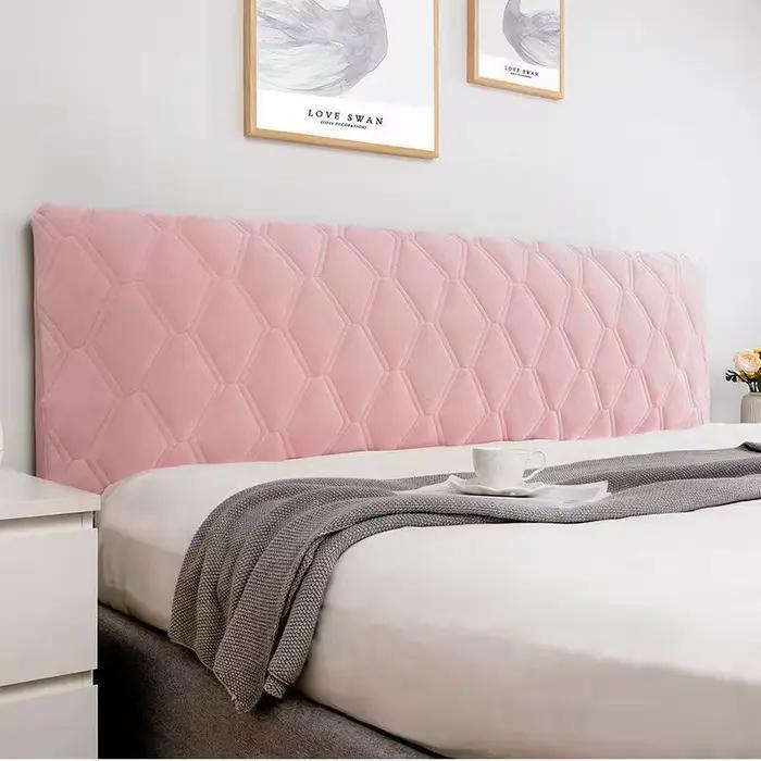 Juste de tête matelassurera lisse super douce tout compris, housse de planche de sauna en velours ép