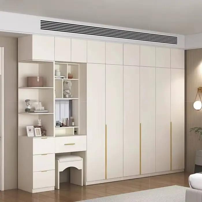 Nouvelle coiffeuse tiroirs armoire nordique luxe vêtements rangement armoire multifonction blanc Gua