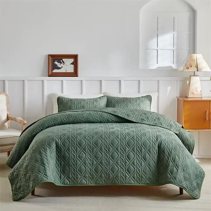 Parure de lit Queen, ensemble de literie léger, couvre-lit Queen King, couverture d'été, couvre-lit