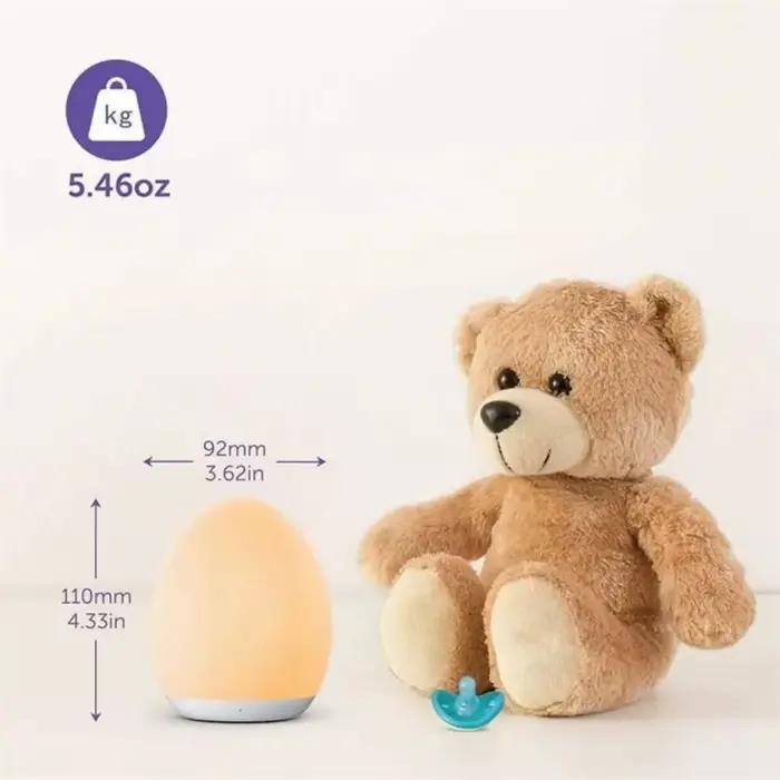 Lampe de oral et RGB Tactile à Intensité Réglable, Rechargeable par USB, avec Télécommande, 7 Docume