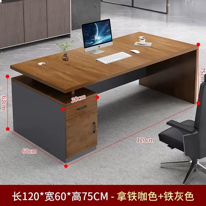 Bureau de bureau moderne pour chambre à coucher, rangement Design de luxe, bureau à la mode, travail