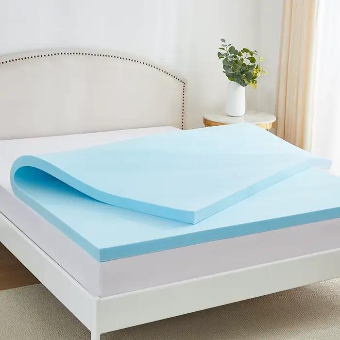 Meilleur prix Surmatelas en mousse à mémoire de forme ventilée de 2 pouces, Infusion de Gel rafraîch
