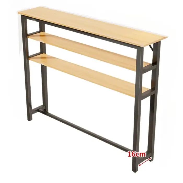 Table de chevet multicouche épaissie pour canapé de salon, étagère de rangement, stable, résistante,