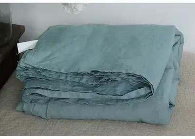 Drap de Lit pio en Lin 100% Lavé Naturel France AREX, Drap de Ferme Ultra Doux et Respirant, 1 Pièce
