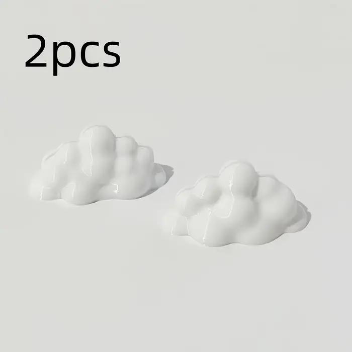 Porte-photos mignons en forme de nuage pour affichage horizontal, idéaux pour les petites photos, le
