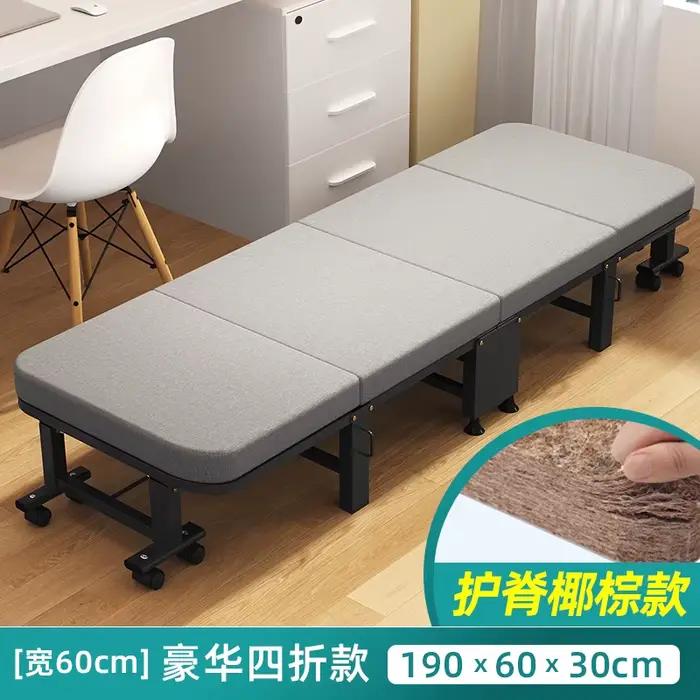 Unique moderne lit pliant chambre rembourré salon dormir cadre De lit pliant commodes Meubles De Cha