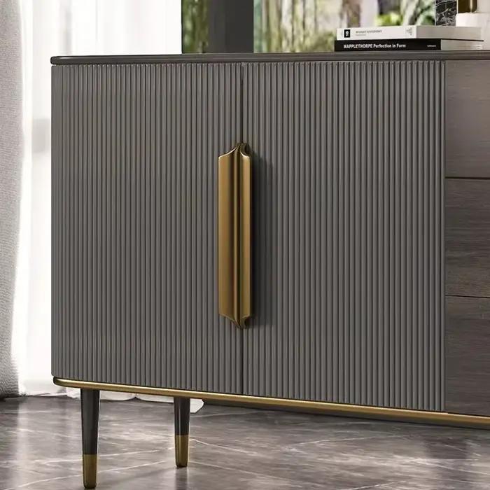 Meuble d'appoint moderne de luxe léger pour entrée de hall