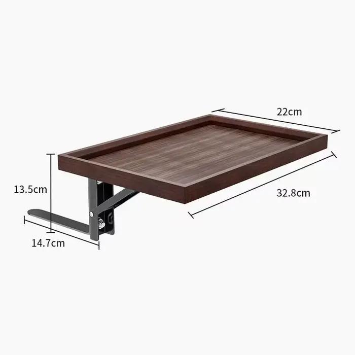 Table de chevet pliante en bois massif, créative, moderne, nordique, petite chambre à coucher, suppo
