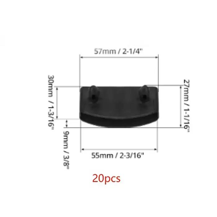 12/20 pièces Accessoires de fixation pour lattes de lit, embouts de maintien robustes pour extrémité
