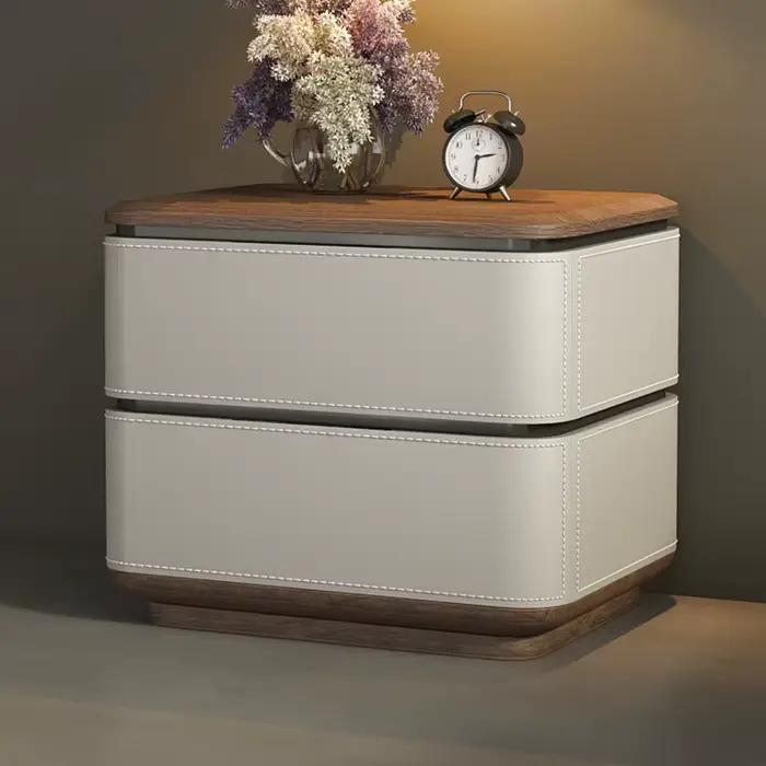 Table De chevet peu encombrante Design De chambre à coucher Tables De chevet simples à la mode moder
