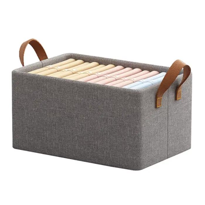 Boîte de rangement cation de garde-robe domestique, Type tiroir, grande capacité, pliable, pour vête